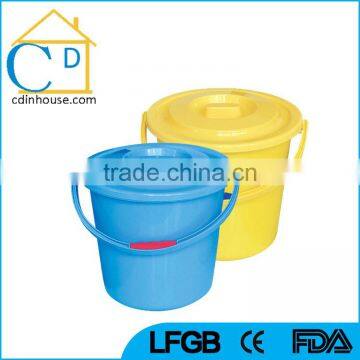 16L Plastic Bucket with Handle Heavy-duty Bucket