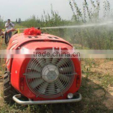 Best Price Self Propelled Garden Orchard High Press Boom Air Blast Sprayer Vehicle 1000L Tank With 60Hp Engine and A/c Cabin photo-2