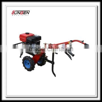 Mini hand Gasoline tiller cultivator land/ plough/orchard machine