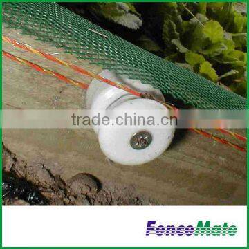Electric Fence Wood Post Porcelain Insulator photo-4