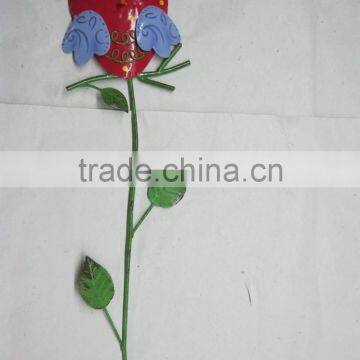 Newest Owl Garden Decoration Stake Garden Decoration Woodpecker Stake Metal ow Metal Woodpecker Stakes Insect Garden Stakel photo-3