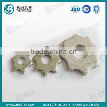 pavement cleaning scarifier blades/milling cutter