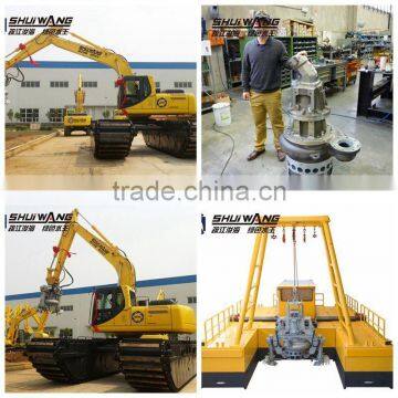 The Excellent Performance Of Sand Suction Pontoon Boat With Axial Flow Pump for Sale photo-6