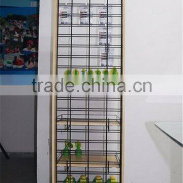 High Quality Spinning Wood Display Rack For Juice