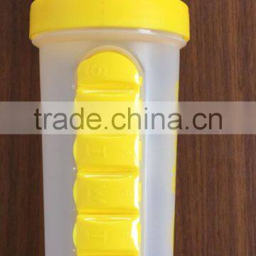 700ml Protein Shaker With Built-in Daily Pill Box Organizer photo-3