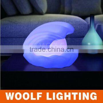 Conch Shape Color LED Fishbowl Decoration Light