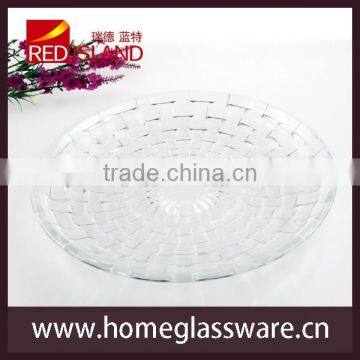 10'' Glass Dessert~ Bread~ Salad~ Plates ~ Saucers