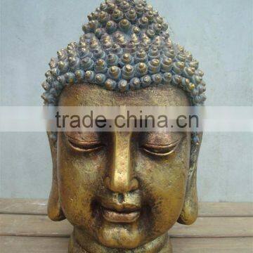 Fiberston Made Stiing Buddha Statue for Garden Decorative photo-3