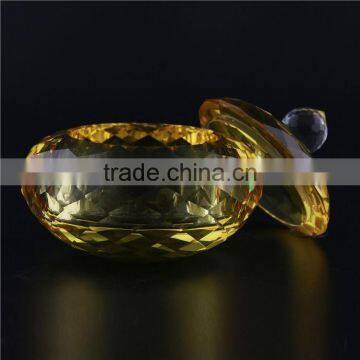 Factory Sale good quality personalized crystal jewelry box with fast delivery