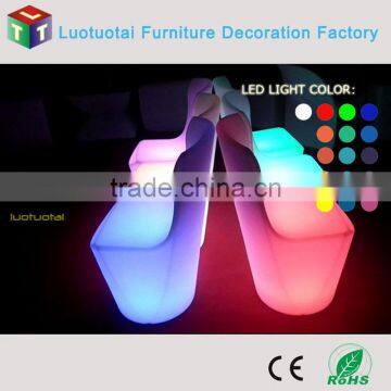 Heavy PE Plastic Waterproof Remote Control LED Bar Chair/LED Furniture Sofa Furniture LTT-CT05A photo-5