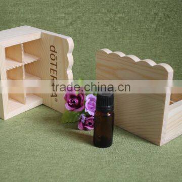 Eco-Friendly Feature and Tools Use Wooden Essential Oil Display Storage Box With 6 Compartments photo-5