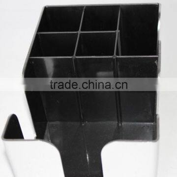 PS ABS 6 Compartments Bar Caddy/Napkin Straw Stirrer Holder photo-5