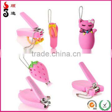 Bath and Body Works Cute Animal Shape Silicone Nail Clipper for Woman