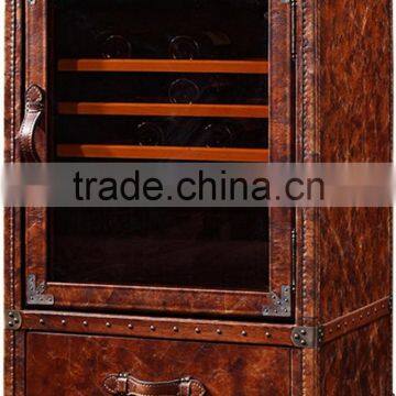2016 Factory Direct Sale Customized Antique Home Furniture Wine Refrigerator for Livingroom/bar Decor for Hot Selling photo-3