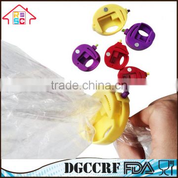 Promotional Plastic Food Bag Sealing Clip With Magnet