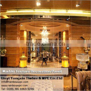 Water-proof Marble Texture Artificial Wall Panel photo-2