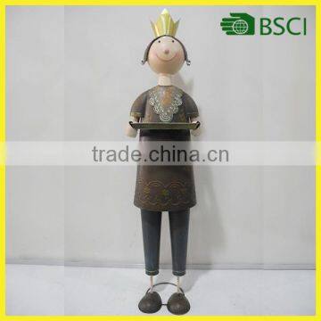 56.25 Inch High Boy and Girl Holding Tray Figurine Yard Garden Decoration Boy Garden Statue Molds