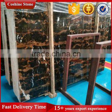 Afghanistan Portoro Black And Gold Vein Marble photo-2