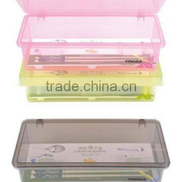 plastic storage box chopsticks box spoon box with lid cover