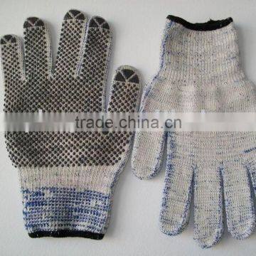 PVC dotted glove for machine