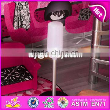 New Style 30 Furniture Pieces Children Pretend Play Wooden Giant Doll House W06A222 photo-4