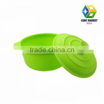 Good quality kids silicone bowl mini soup bowl silicone pudding bowl