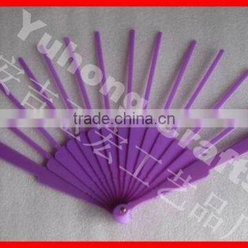 Promotional hand plastic fan frame
