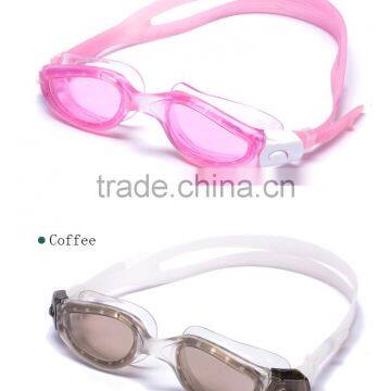 Summer Junior Swimming Glasses Fashionable Quick Adjustable TPR Swim Eyewear photo-2