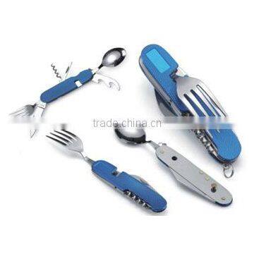 Detachable picnic knife, aluminium handle