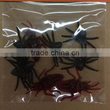 Realistic Design Halloween Tricky Black Plastic Insect photo-2