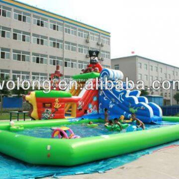 Summer inflatale water park / water park business plan