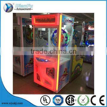 kids arcade claw crane machine pp tiger claw crane machine machine cheap for sale