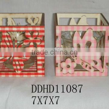 HOT Selling Wood Candle Holder of butterfly design