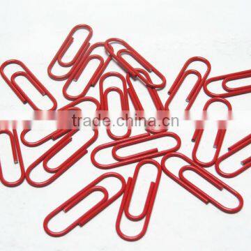 Red paper clip Office appliance Chinese paper clips factory and manufacture