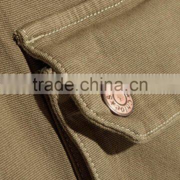 Army-green Stretch-cotton Faille Maxi Dress Snap-Fastening Shoulder Straps Names Of 15 Years Girl Without Dresses 2016 HSD5698 photo-6