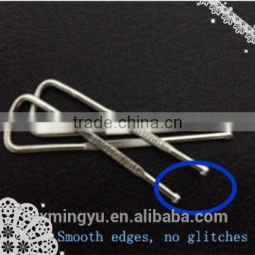 Crossover Stainless Steel Handsome shirt clips For Shirt Packaging Accessories