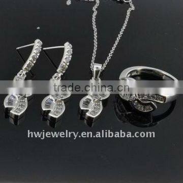 inport silver jewelry set from China