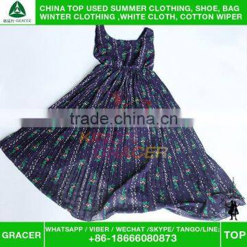 Factory Price Recycling Used Silk Dress Clothing Second Hand Used Clothing photo-4