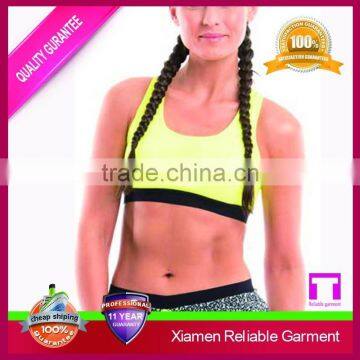 Top Quality Gym Wear 88% Nylon 12% Spandexbra/ Sexy Fitness Yoga Bra for Women photo-4