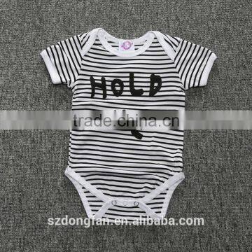 Wholesale Newborn Baby Clothes Summer 100% Cotton Breathable Baby Romper photo-3