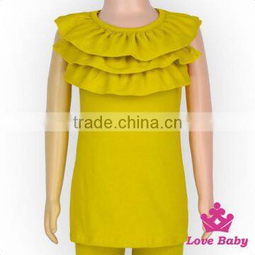 66TQZ478 Lovebaby Neck Ruffle Vest With Floral Shorts Clothes Set Hot Summer Fashion Outfit Newborn Baby Girls Clothes photo-4