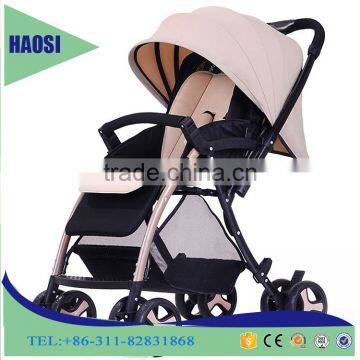 Wholesale Easy Folding Light Weight High View 2 in 1 Classic Baby Strollers Pram photo-2