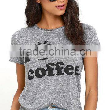 2016 Short Sleeve Custom Printing Tee Shirt Women Fashion t Shirt Wholesale China photo-1