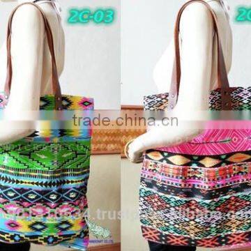 Cotton Canvas Screen Printed Tote Bag. photo-3