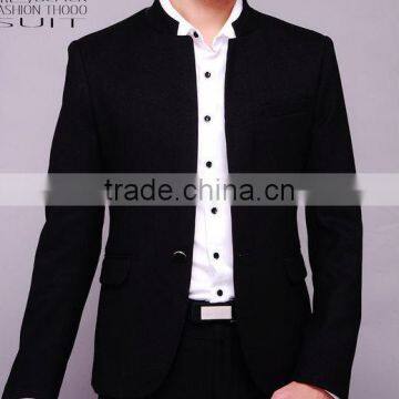 High Quality Men Black Business Suit Uniform/uniforms Styles for Office photo-3