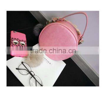 2016 Newest Design Woman Rabbit Fur Handbag Messenger Bag photo-4