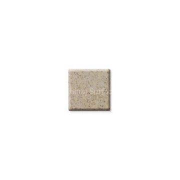 Gloss Seamless Polyester Solid Surface Stone Wall Tiles for Reception Counter