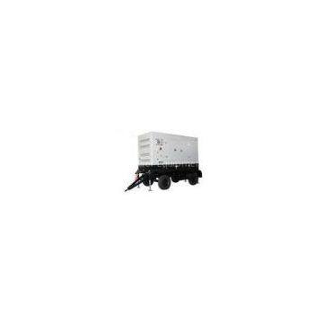 50kva - 800kva Trailer Genset Diesel Generator Double Axle 4  Wheels