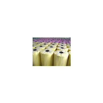 Yellow  Spunbond Nonwoven Fabric For Home Textile , Tearing Strength