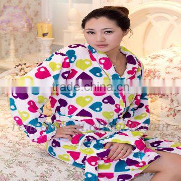 Lovely Cup Cake Coral Feelce for Ladies Robe photo-5